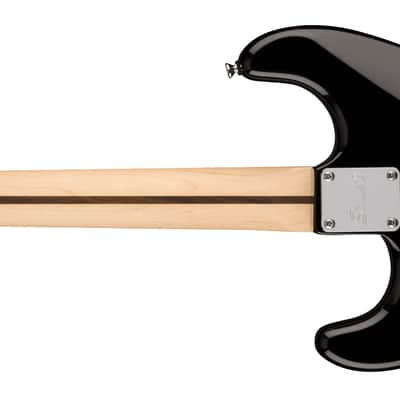 Squier Sonic® Stratocaster® Electric Guitar Pack, Maple Fingerboard, Black, Gig Bag, 10G - 120V image 4
