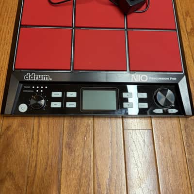 ddrum NIO Percussion Pad 2022 - Present - Black / Red image 5