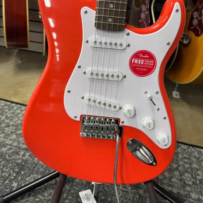 Squier Limited Edition Sonic Stratocaster - Fiesta Red - B Stock image 4