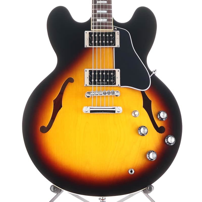Epiphone IGC 1962 ES-335 Reissue -Electronics Upgrade- Mod - Vintage Sunburst (B4) (79075) image 1