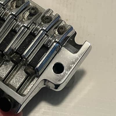 2000's Korean Ibanez RG Series Edge Pro II Chrome Floyd Rose Tremolo Bridge & Arm image 17