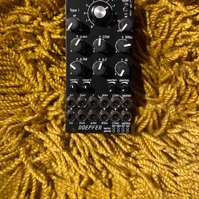 Doepfer A- 121s Stereo Multimode VCF 2023 - Black image 1