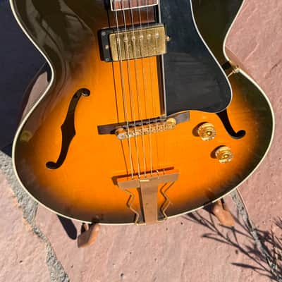 1991 Gibson Herb Ellis ES-165 Vintage Sunburst image 4