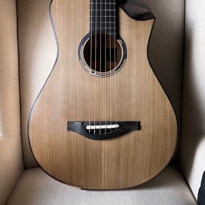 2025 Po Sans Parlor 00 Ancient Japanese Cedar / Euro Maple Fretboard Summit Show image 3