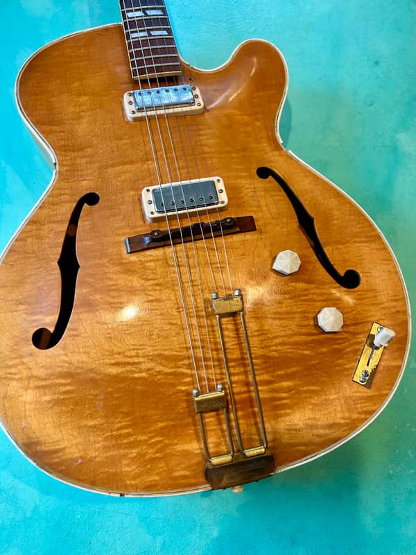 Epiphone Deluxe Zephyr Regent 1951 - Blonde image 1