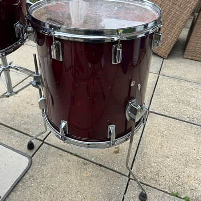 Pearl Professional DLX Series 1987 - Wine Red Lacquer image 16