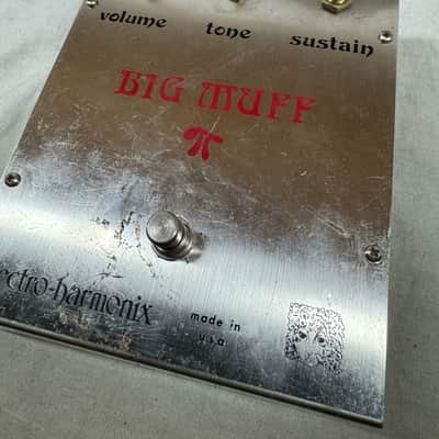 Electro-Harmonix Big Muff Pi π Ram's Head v2 Distortion Fuzz Pedal - 3003 EH3003 pot codes date to 1975 image 8
