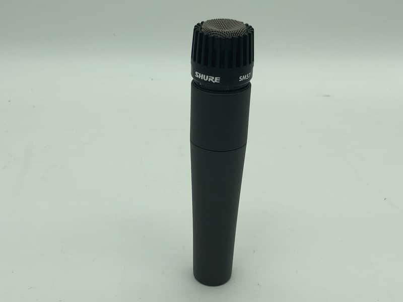 Shure SM57 Cardioid Dynamic Microphone 1984 - Present Black image 1