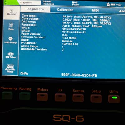 Allen & Heath SQ-6 48-Channel Digital Mixing Console 2019 SQ6 A&H image 14