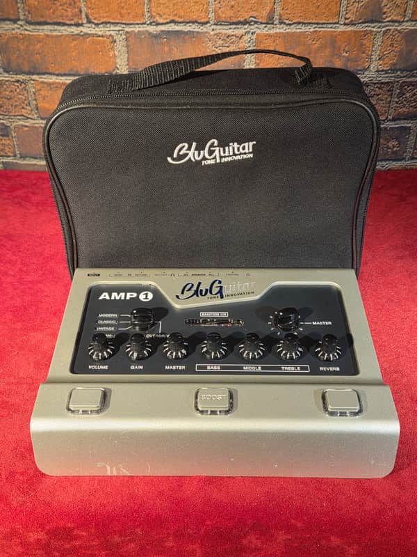 BluGuitar Amp1 Mercury Edition 100-Watt Nanotube Pedalboard Guitar Amp w/ Carrying Bag image 1