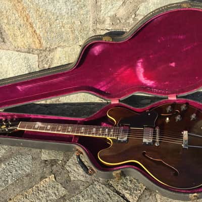 Gibson ES-335 Walnut 1969/70 Orange Label With Volute and Made in USA stamp image 15