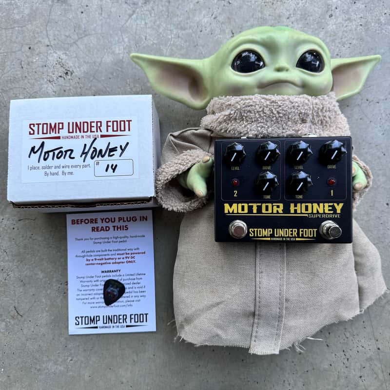 Stomp Under Foot Motor Honey Dual Overdrive image 1