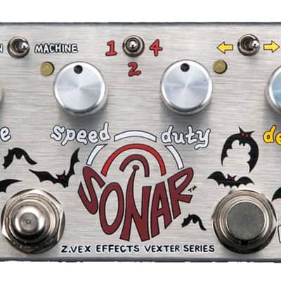 ZVex Vexter Sonar Tremolo Tap Tempo/Machine Guitar Effects Pedal (VSN) image 2