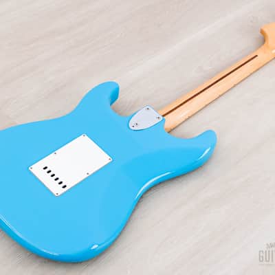 2022 Fender Japan Limited International Color Series Stratocaster Maui Blue image 14