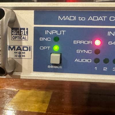 RME ADI-648 Bidirectional MADI / ADAT Digital Format Converter 2010s - Blue image 5