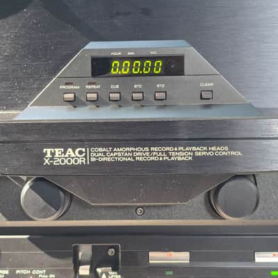 TEAC X-2000R Pro Serviced 1/4" 2-Track Open Reel Tape Recorder, Low Hours! image 5