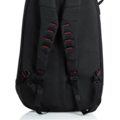 Gator Pro-Go Series 2X Bass Guitar Bag w/ Micro Fleece Interior and Removable Backpack Straps G-PG BASS 2X image 8