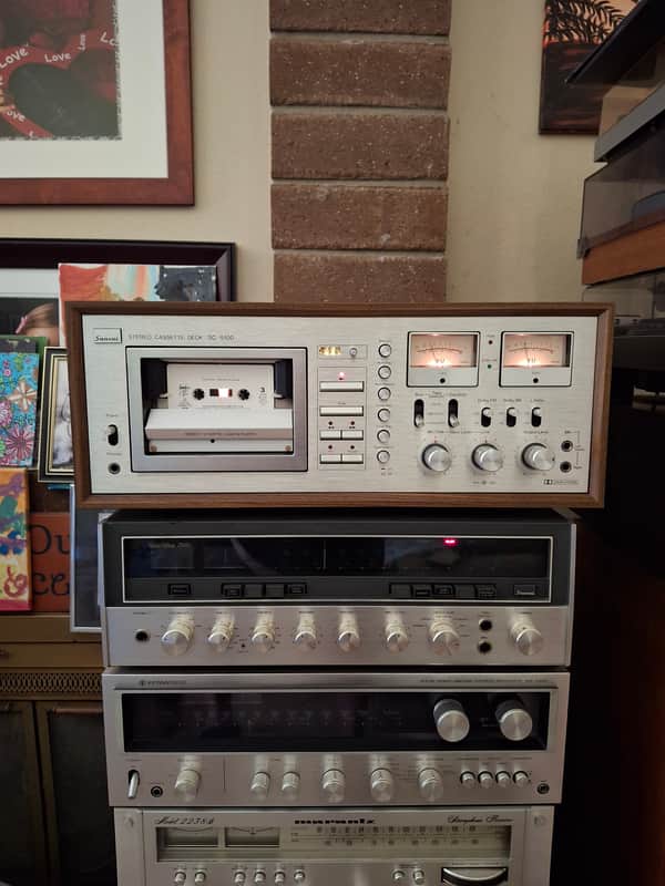 Rare Sansui SC-5100 Cassette Deck, Fully Recapped, Restored, Superb, $999 Shipped!