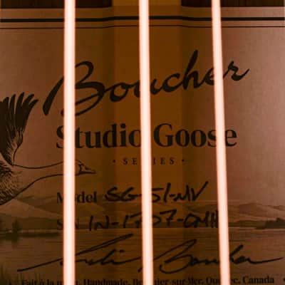 Boucher SG-51-MV Guitar #IN-1707-OMH image 2