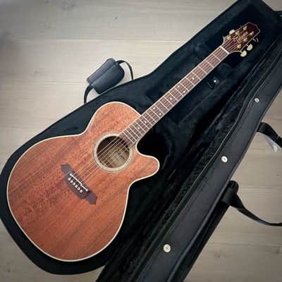 Takamine Legacy Series EF508KC Acoustic/Electric Guitar, Hawaiian Koa top, back, and sides, case image 11
