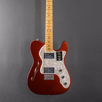 Fender American Vintage II 1972 Telecaster Thinline - Candy Apple Red image 3