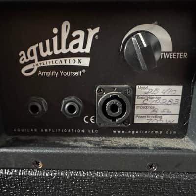 Aguilar DB 410 700-Watt 4x10" Bass Speaker Cabinet (8ohm) 2006 - Present - Classic Black image 2