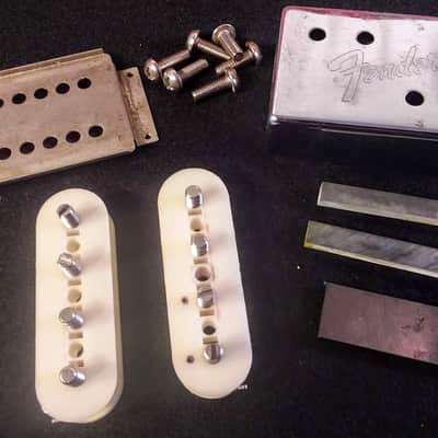 VINTAGE 1970s FENDER SETH LOVER TELECASTER BASS WIDE RANGE HUMBUCKER PICKUP - PROJECT! NEEDS REWIND image 2