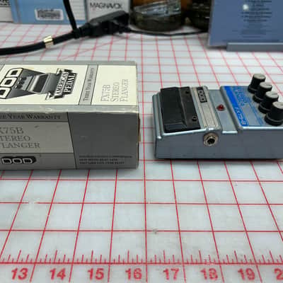 DOD Stereo Flanger FX75-B Made in USA 1987 - 1997 - Silver image 4