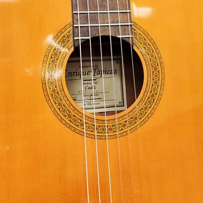 Enrique Tapicas C40 Cadiz Classical Guitar by Washburn - Natural image 3