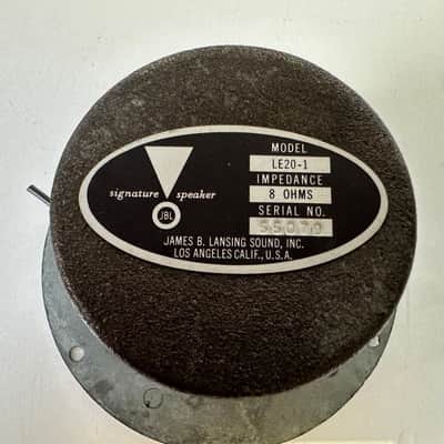 Vintage JBL LE20-1 High Frequency Speaker Tweeter image 3