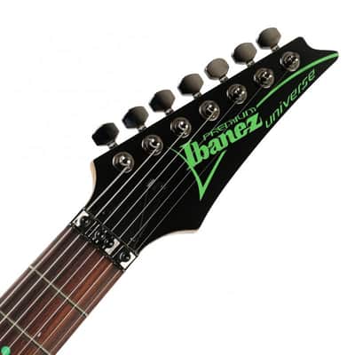 Ibanez UV70P-BK Steve Vai Signature Universe with Rosewood Fretboard 2013 - 2017 - Black image 4