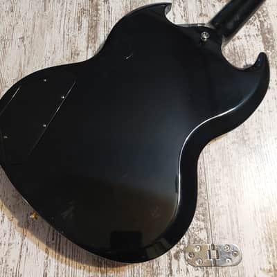 Gibson SG Modern Supreme AA Flame Top Honduras Body Upgraded Seymour Duncan Distortion Pickups Locking Tuners Ebony w/ Hardcase image 13