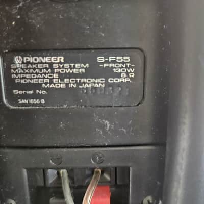 Pioneer S-F55 Indoor/Outdoor Speakers (130W, 80 ohm) imagen 2