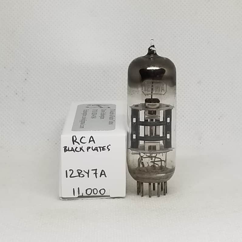 RCA 12BY7A Black Plate Single NOS 12BV7 12DQ7 image 1