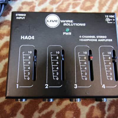 LiveWire Solutions HA04 4-Channe Stereo Headphone Amplifier image 7