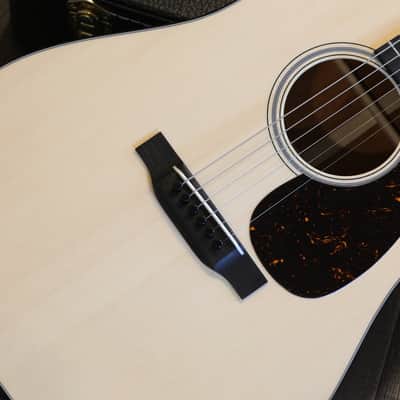 Unplayed! 2023 Martin Custom Shop D-18 Authentic Dreadnought Acoustic Guitar Natural + OHSC image 4