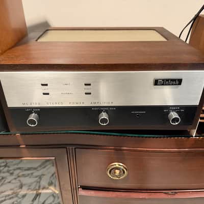 McIntosh MC2120 120-Watt Stereo Solid State Power Amplifier 1976 - 1982 - Aluminum image 3