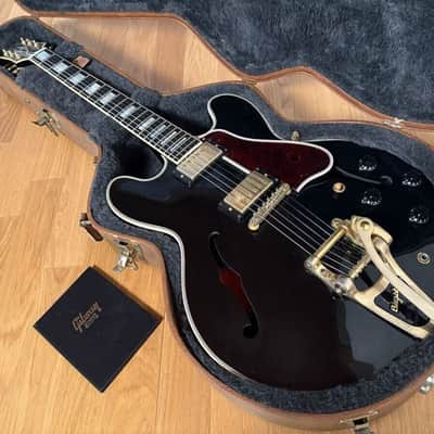 Gibson Memphis ES-355 VOS with Bigsby 2016 - Antique Walnut | Reverb