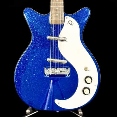 Danelectro ’59M NOS+ - Blue Metal Flake *USA Small Business* image 2