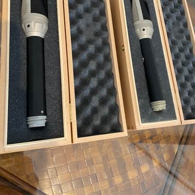 Neumann M71 capsule with M582 body - Black pair image 2