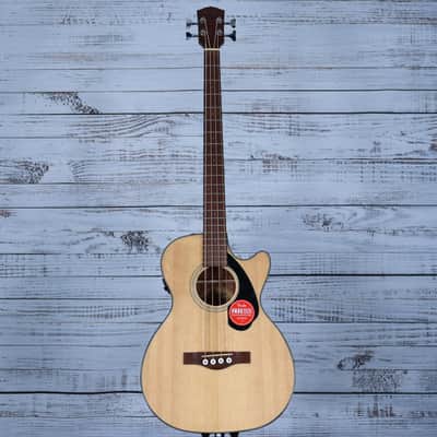 Fender CB-60SCE Acoustic-Electric Bass | Natural image 3