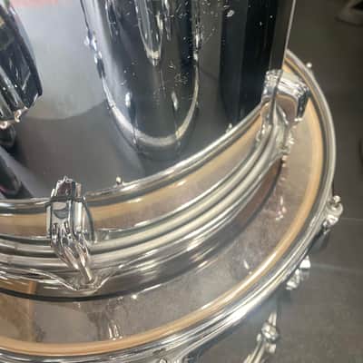 Q Drum Co. Chrome Over Maple Custom Drum Set (24x16", 13x9", 16x16") image 8