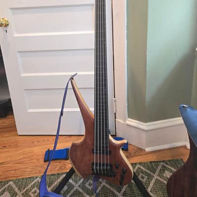 Tune TS-365 Fretless 5-string Bass Super Long Scale 36" Used with Hard Case image 2