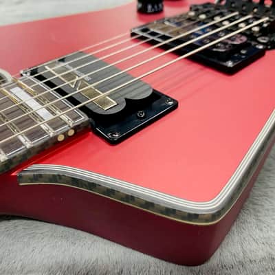 Schecter E-1 FR S Sustainiac - Satin Candy Apple Red image 3