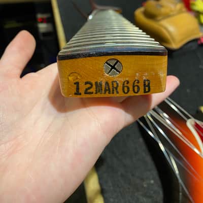 Fender Electric XII Sunburst 1966 image 11