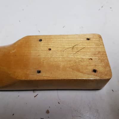1964 FENDER TELECASTER NECK USA - CHUNKY PROFILE image 6
