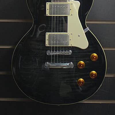 Cort  CR250 TBK Trans Black Beauty Standard Les Paul image 2