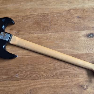 Aria Heritage Laser Electric bass 1985 - Gloss Black image 6