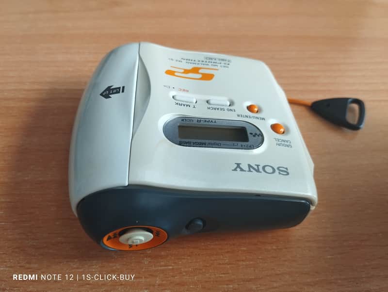 Sony MZ S1 2002 - Sony Walkman Net MD Portable mini disc | Reverb
