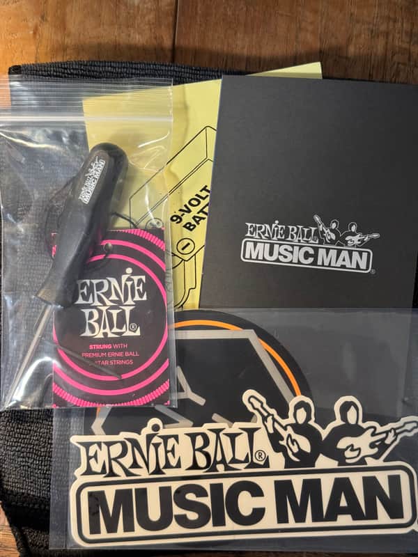Ernie Ball Musicman Stingray Darkray CASE CANDY Truss Rod Tool, Stickers Stingray 2026 image 1